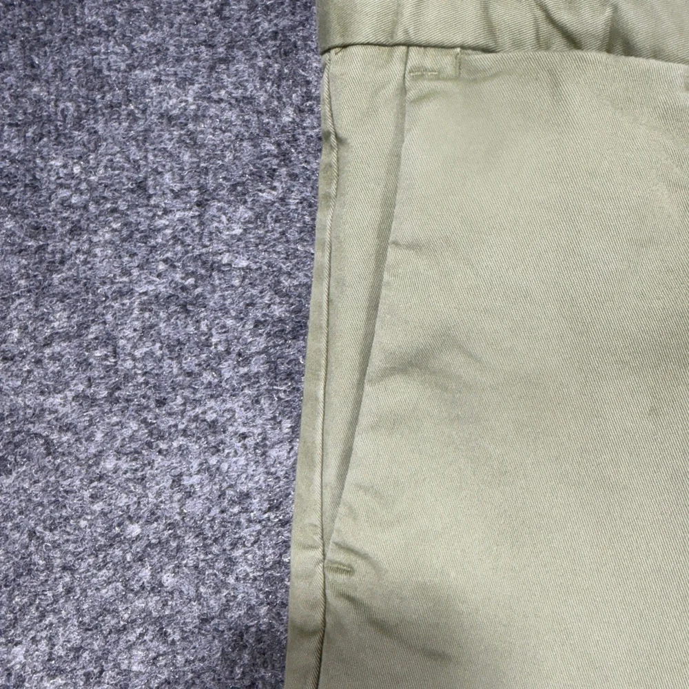 Polo Ralph Lauren Stretch Slim Fit Chino Pants Mens 36x32 Green Cotton Blend